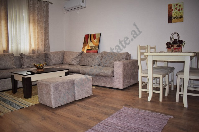 Two bedroom&nbsp;apartment for rent in Kongresi i Lushnje street, Tirana.
The apartment is position